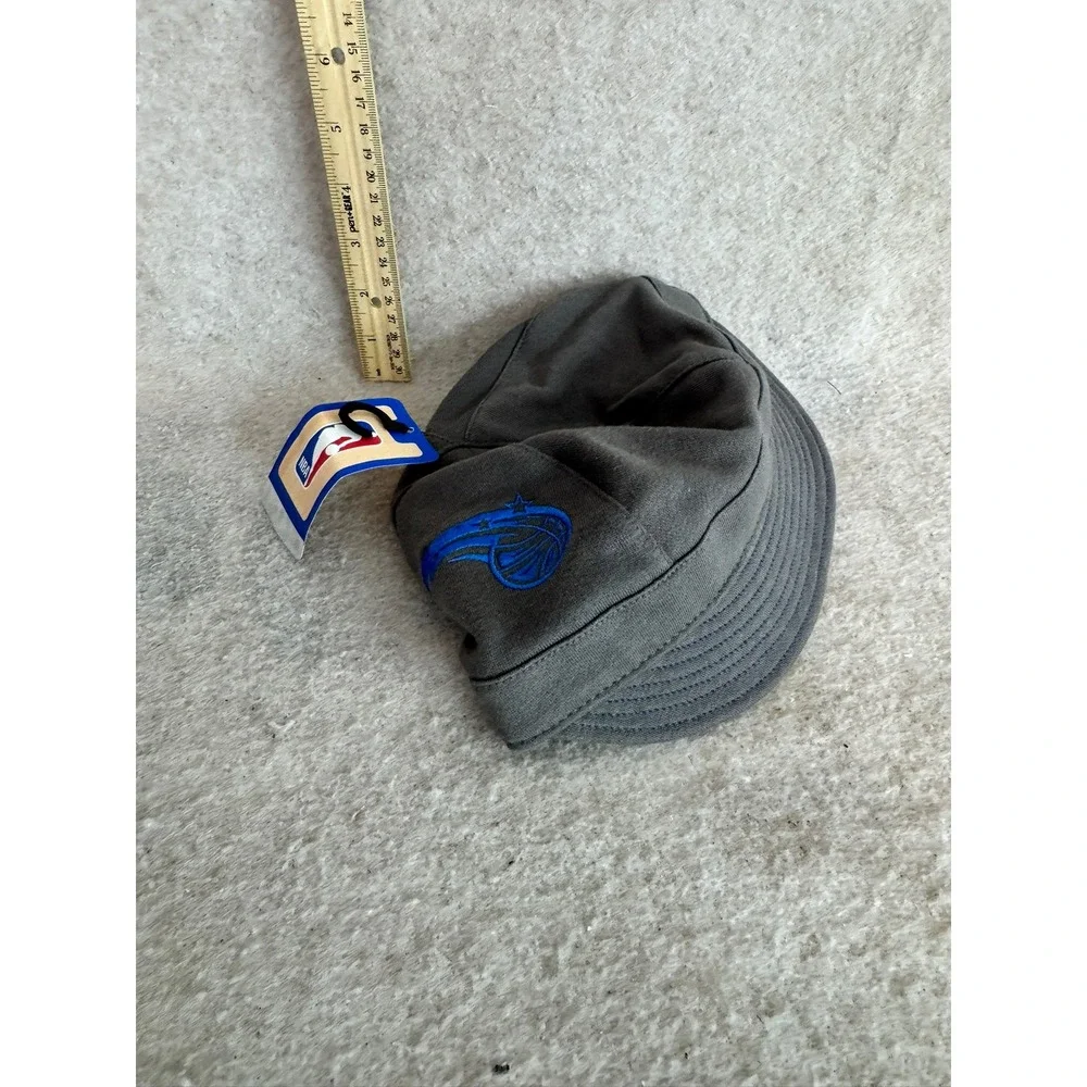 47 Brand Orlando Magic Womens One Size Stretch Cap Hat Gray NBA Logo